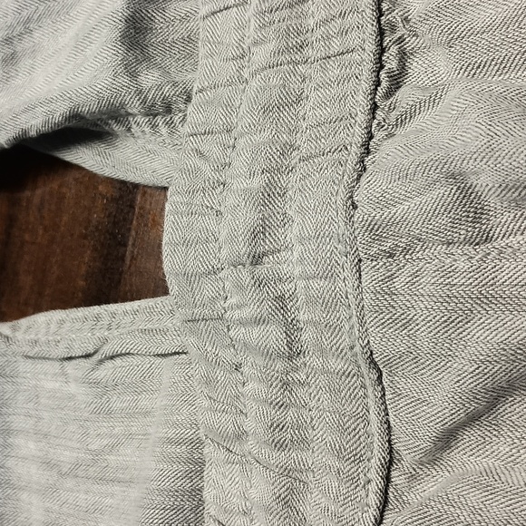 Gap Gray Linen Joggers With Tie Waist. Women's Size Large  NWT - Picture 7 of 8
